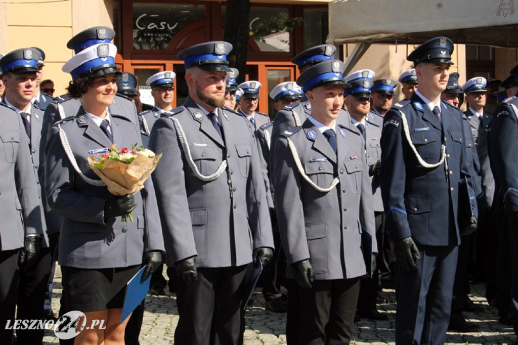 Święto Policji na Rynku w Lesznie