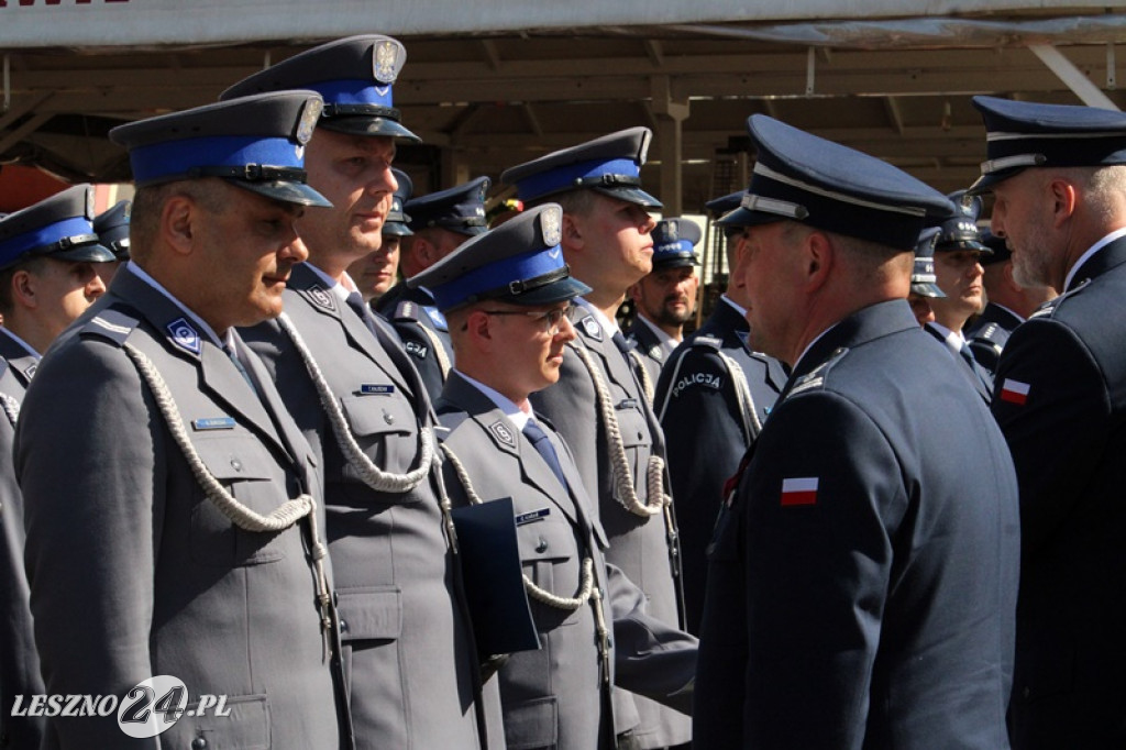 Święto Policji na Rynku w Lesznie