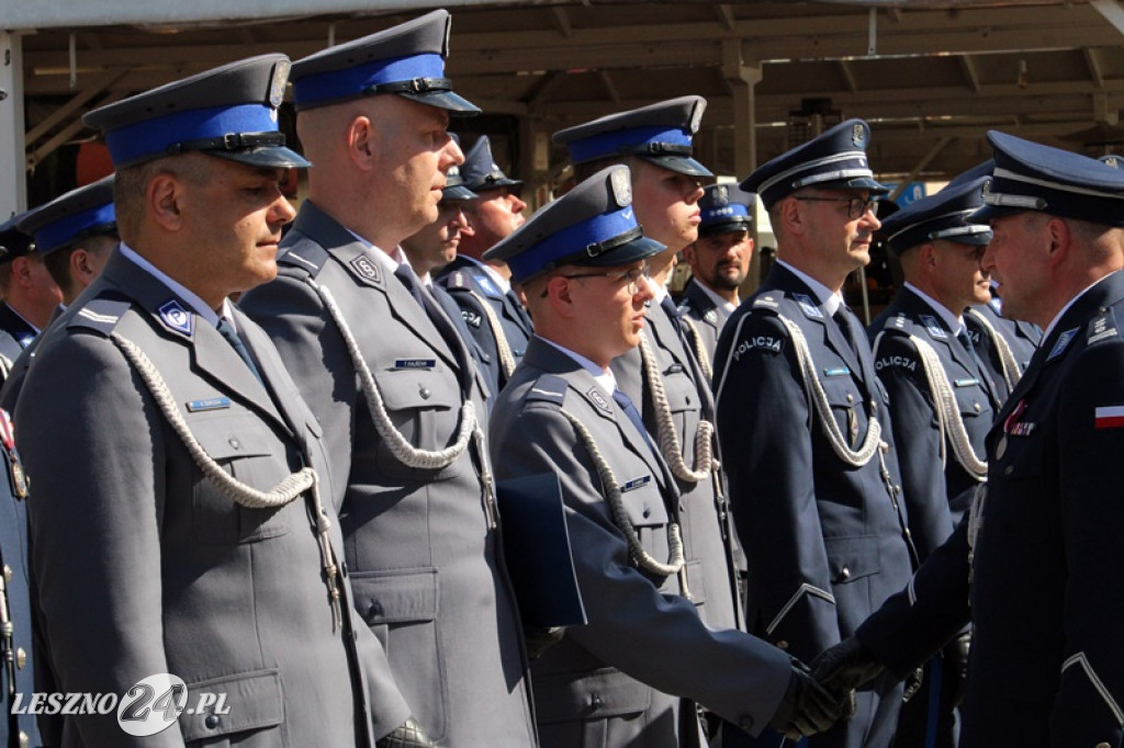 Święto Policji na Rynku w Lesznie