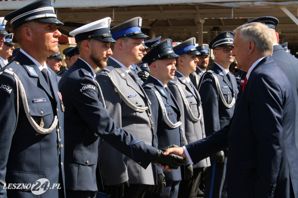 Święto Policji na Rynku w Lesznie