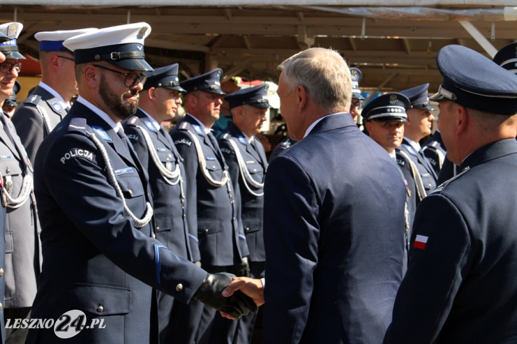 Święto Policji na Rynku w Lesznie