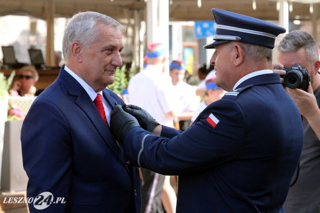 Święto Policji na Rynku w Lesznie