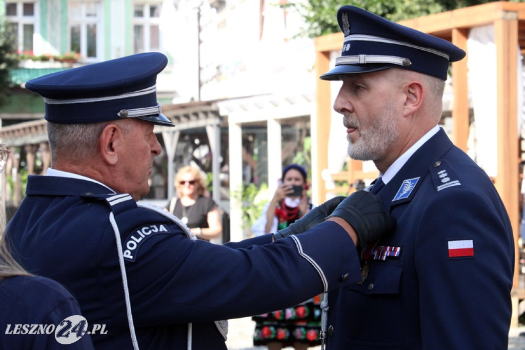 Święto Policji na Rynku w Lesznie