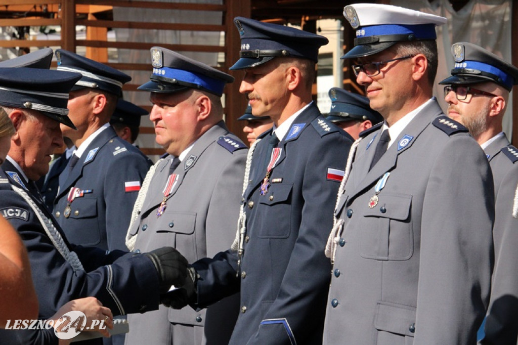 Święto Policji na Rynku w Lesznie