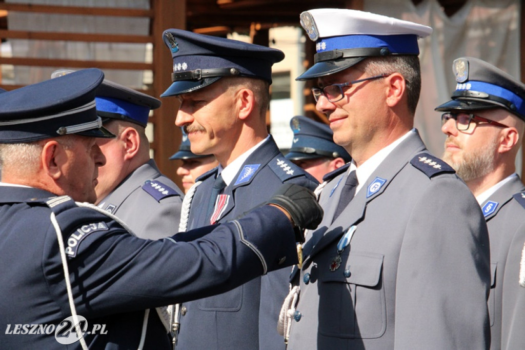 Święto Policji na Rynku w Lesznie