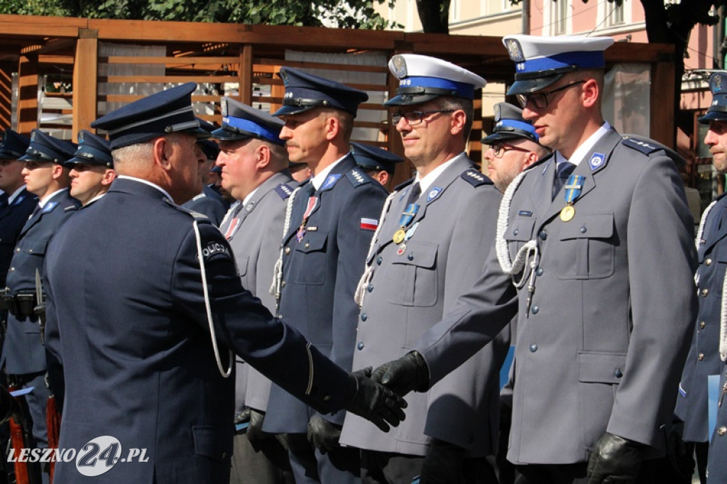 Święto Policji na Rynku w Lesznie