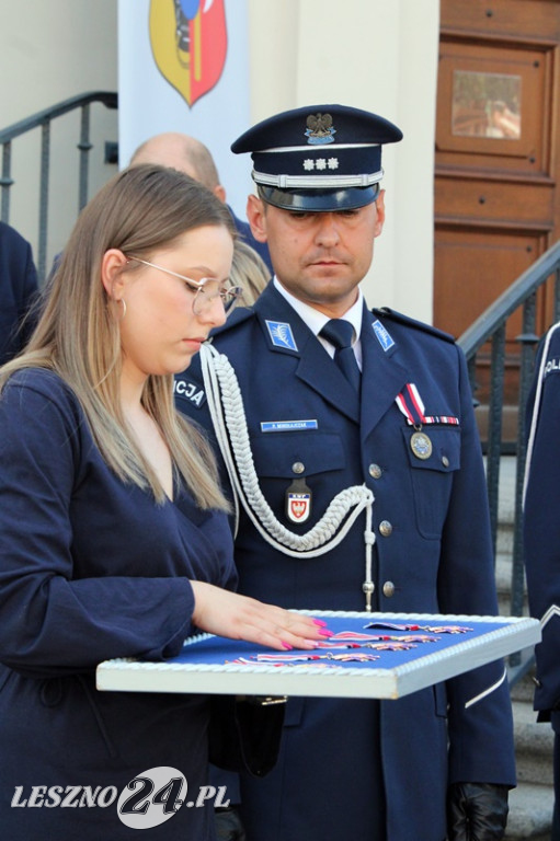 Święto Policji na Rynku w Lesznie
