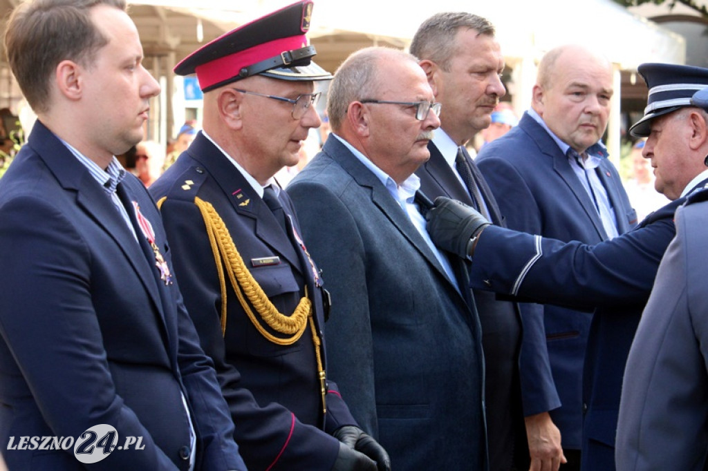 Święto Policji na Rynku w Lesznie