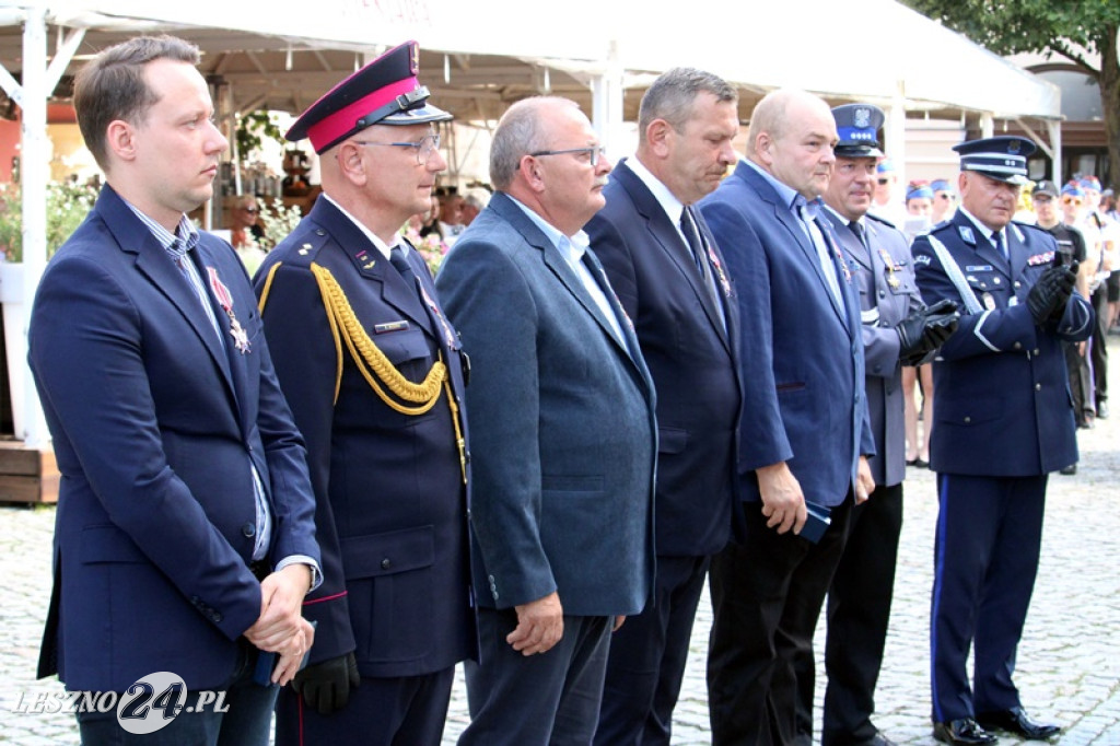 Święto Policji na Rynku w Lesznie