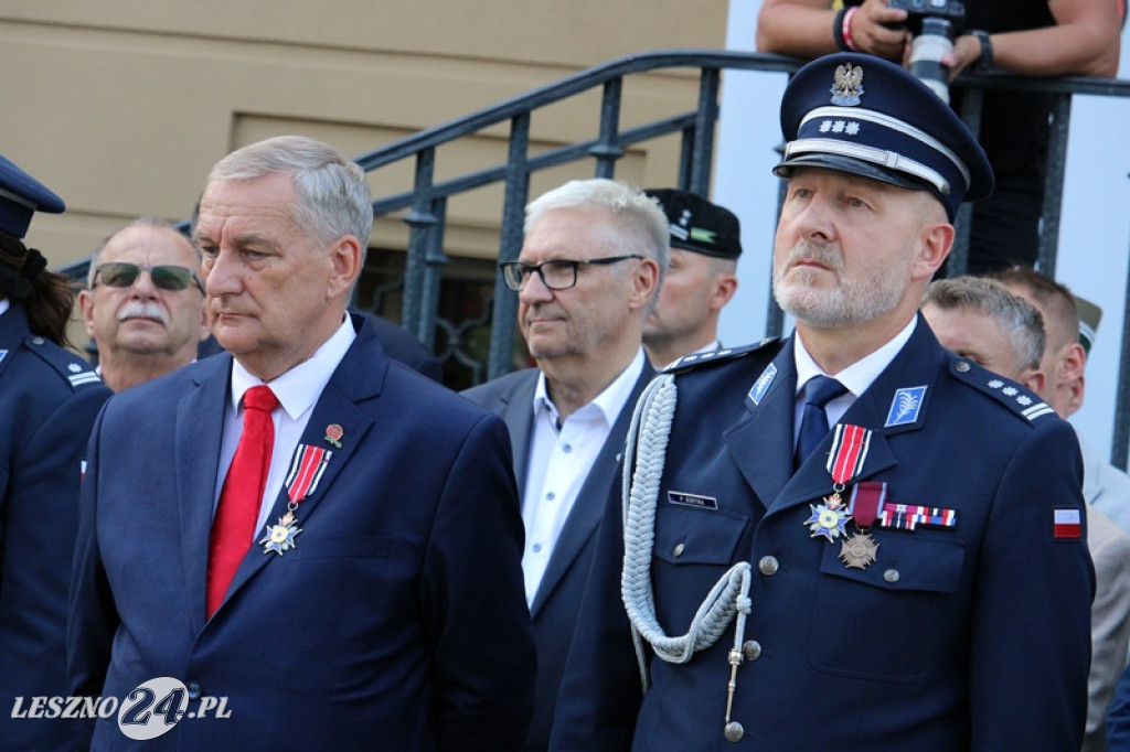 Święto Policji na Rynku w Lesznie