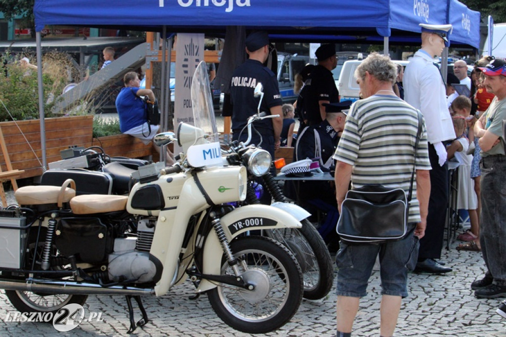 Święto Policji na Rynku w Lesznie