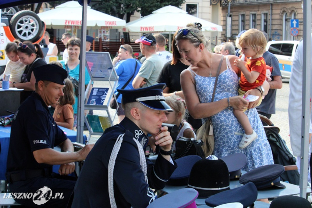 Święto Policji na Rynku w Lesznie