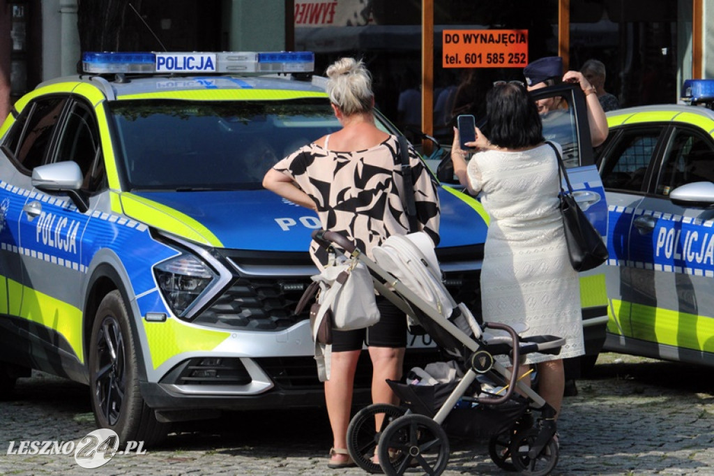 Święto Policji na Rynku w Lesznie