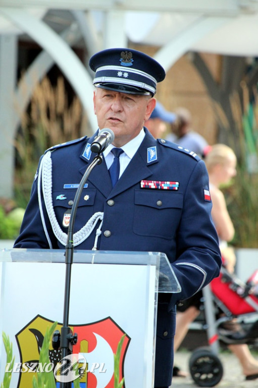 Święto Policji na Rynku w Lesznie