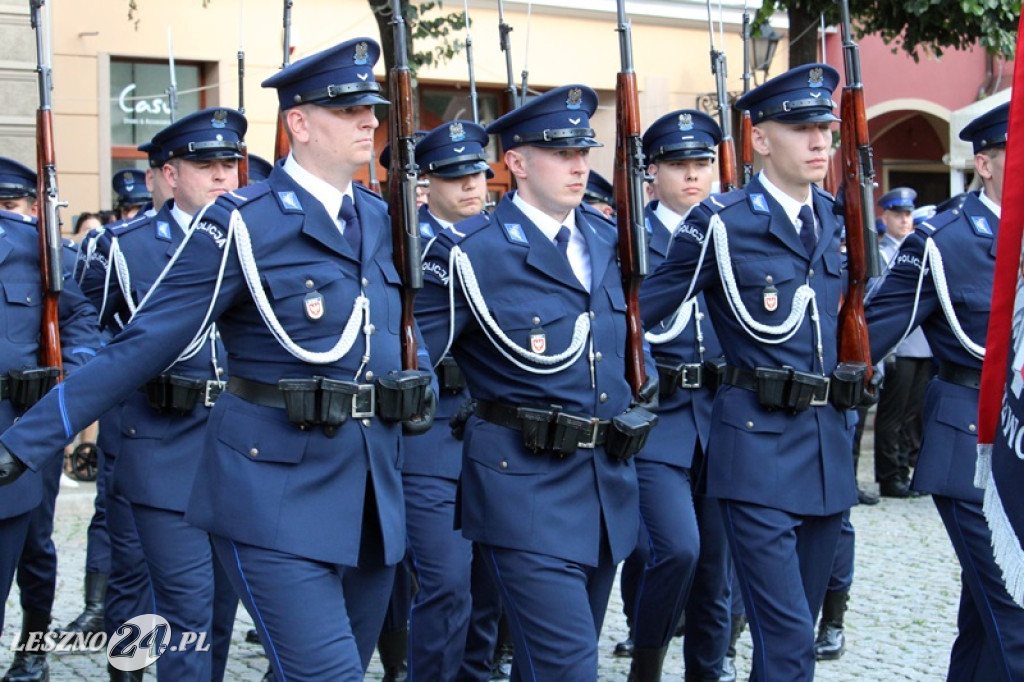 Święto Policji na Rynku w Lesznie