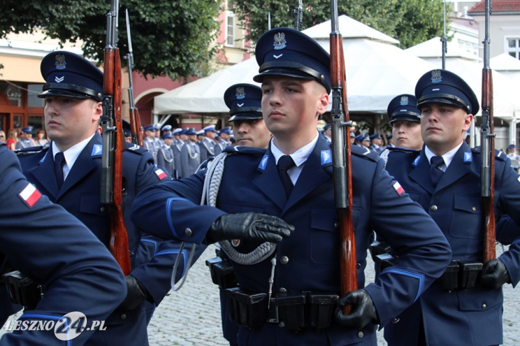 Święto Policji na Rynku w Lesznie