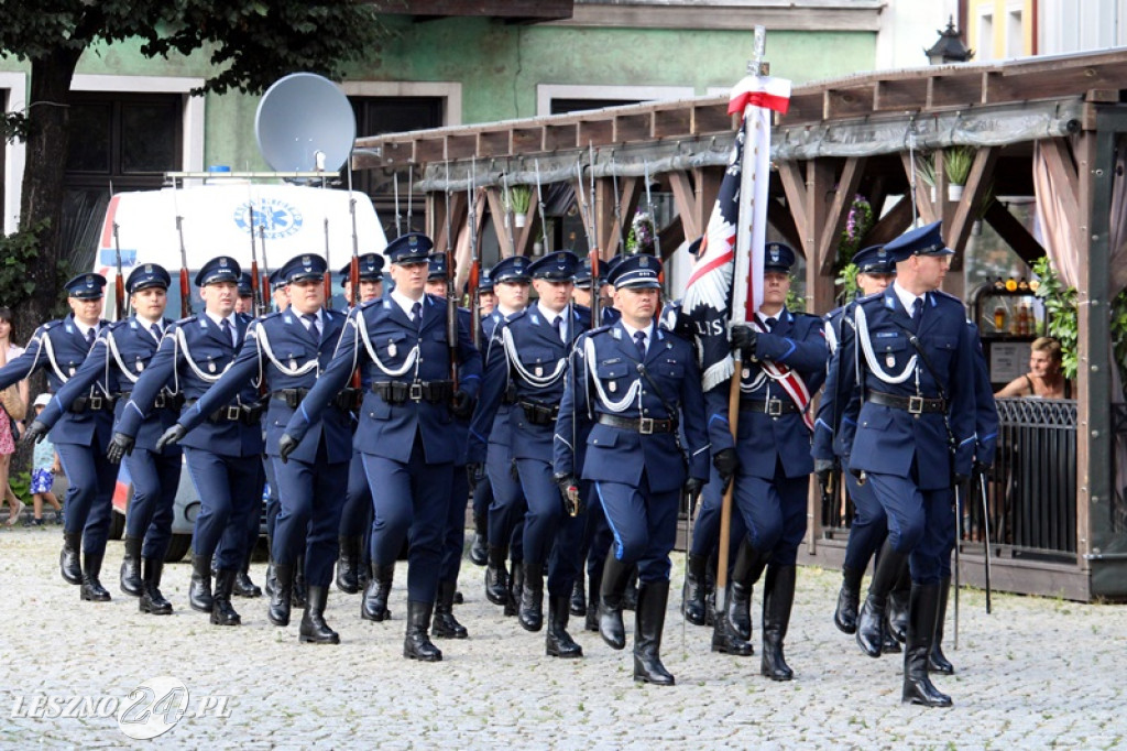 Święto Policji na Rynku w Lesznie