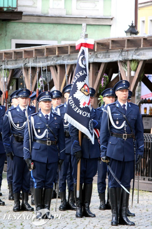 Święto Policji na Rynku w Lesznie