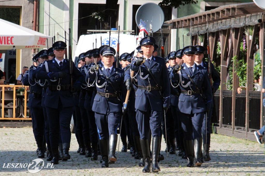 Święto Policji na Rynku w Lesznie