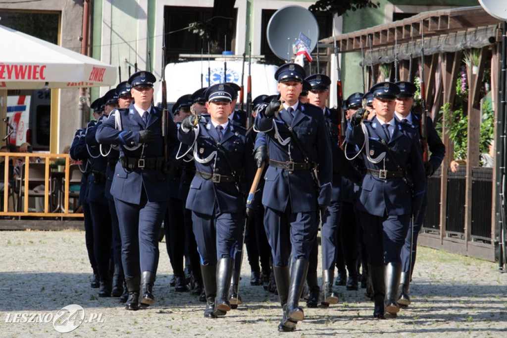 Święto Policji na Rynku w Lesznie