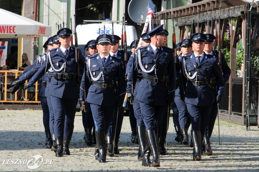 Święto Policji na Rynku w Lesznie