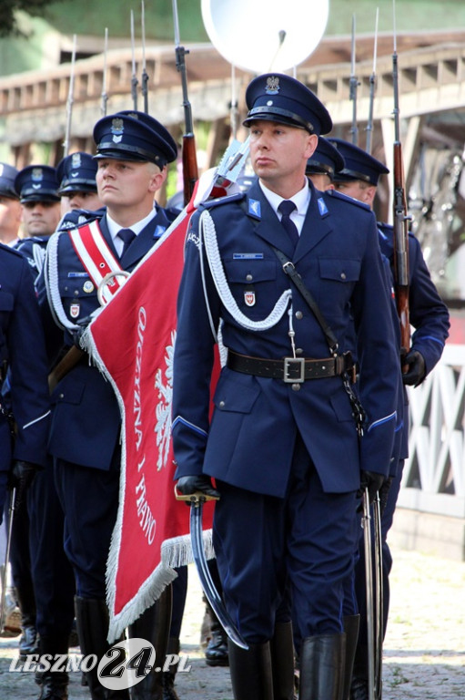 Święto Policji na Rynku w Lesznie