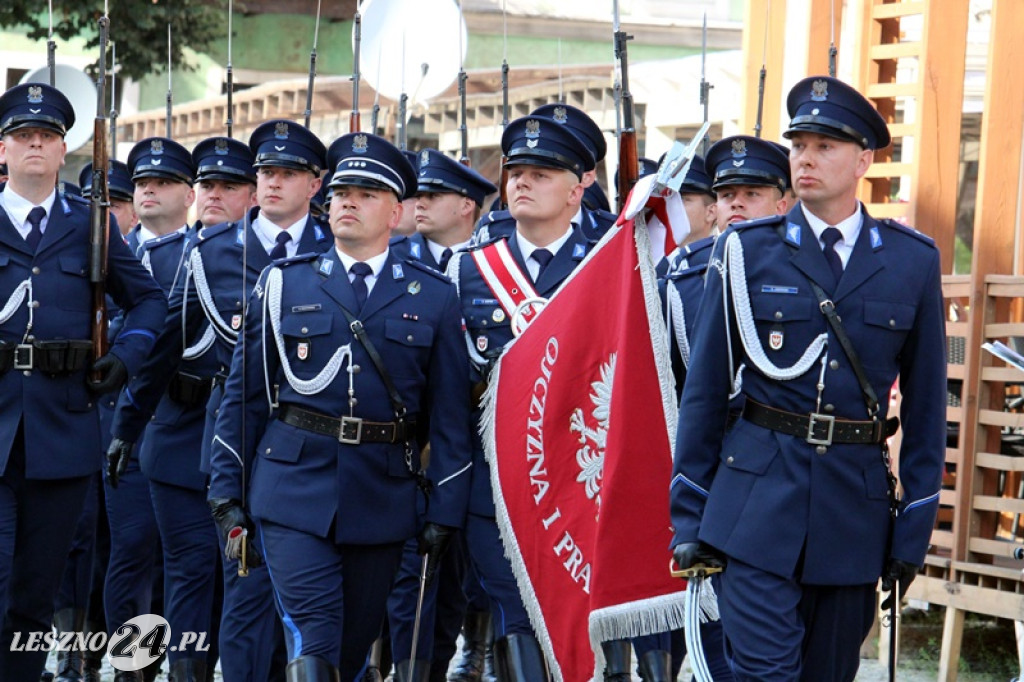 Święto Policji na Rynku w Lesznie