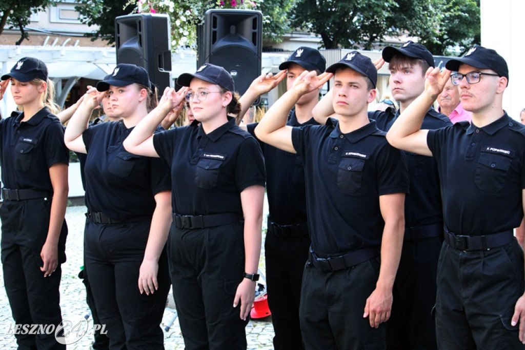 Święto Policji na Rynku w Lesznie