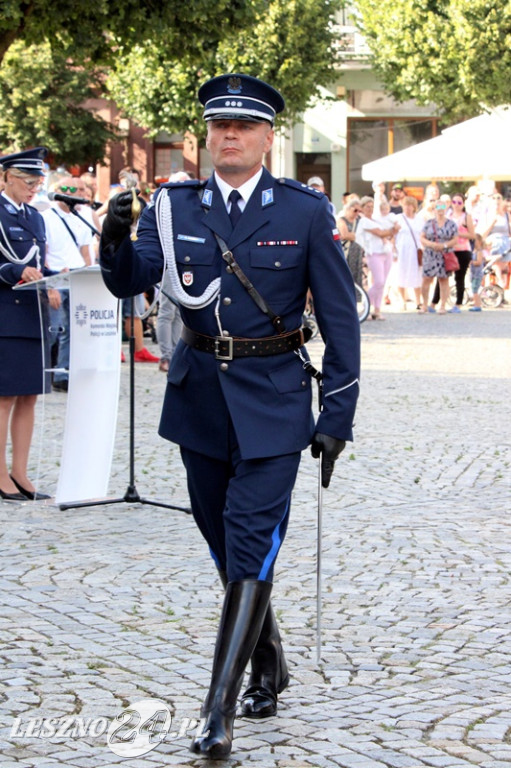 Święto Policji na Rynku w Lesznie