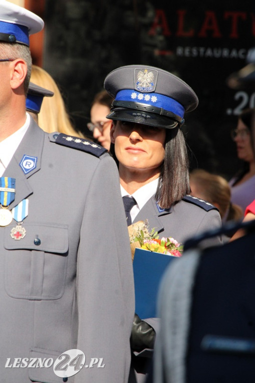 Święto Policji na Rynku w Lesznie