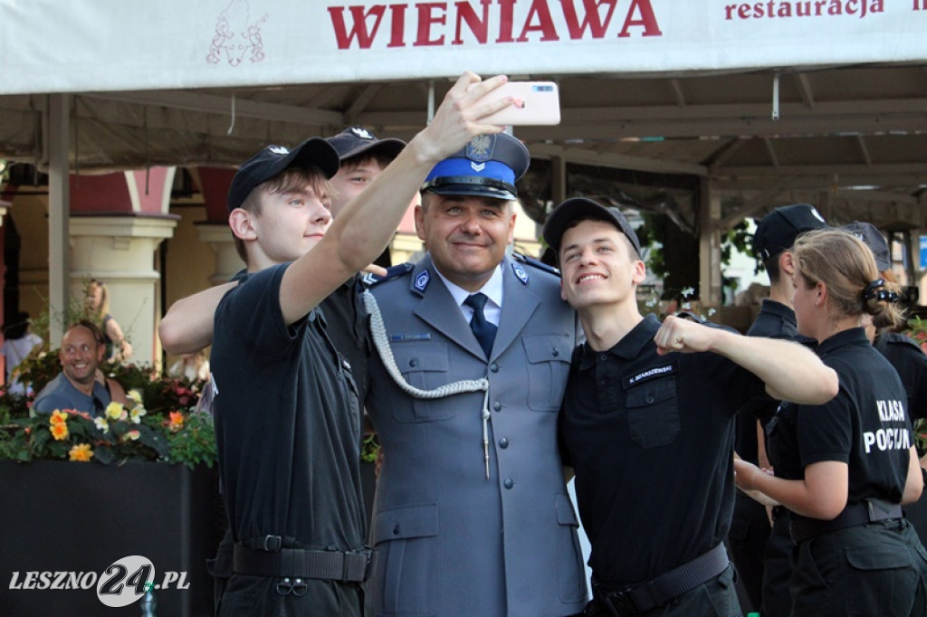 Święto Policji na Rynku w Lesznie