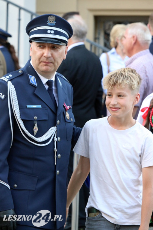 Święto Policji na Rynku w Lesznie