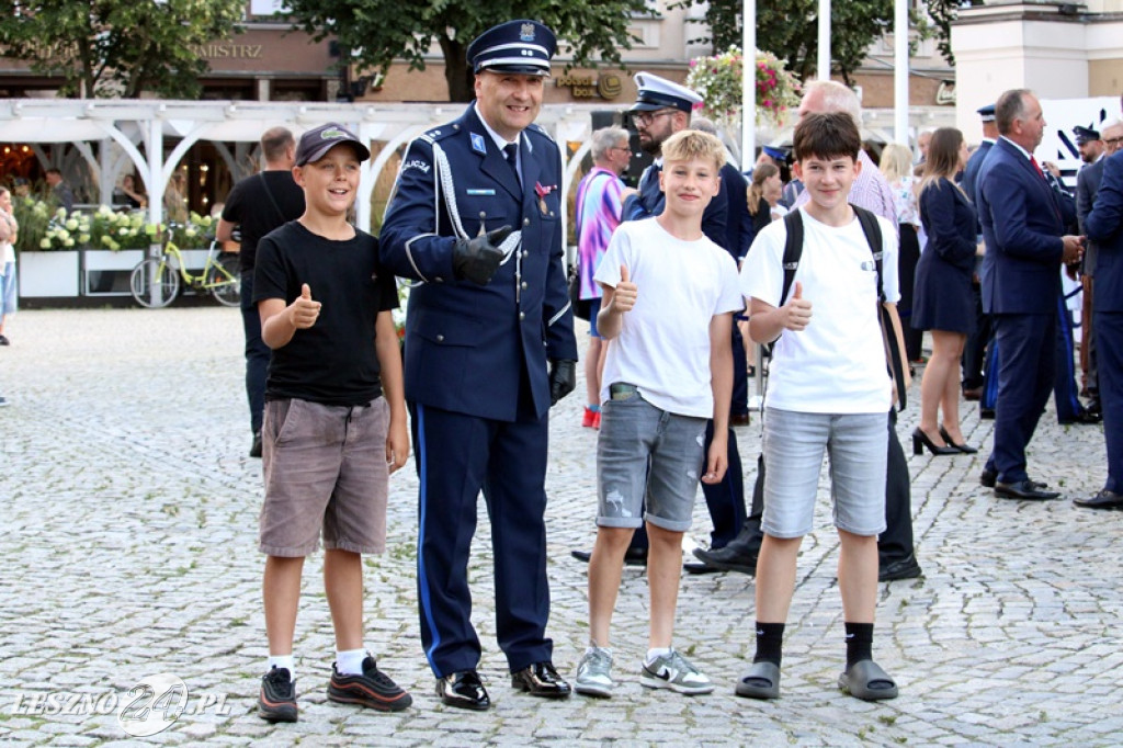 Święto Policji na Rynku w Lesznie