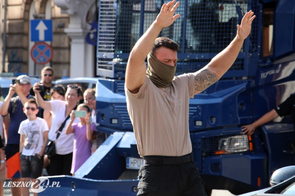 Święto Policji na Rynku w Lesznie