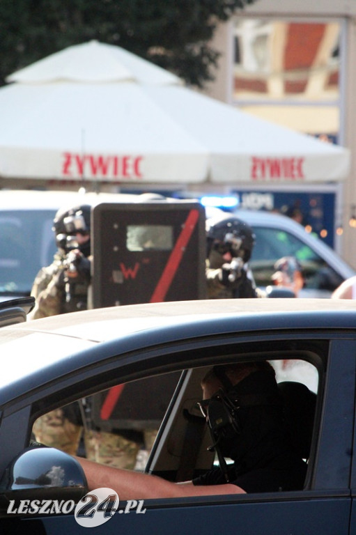 Święto Policji na Rynku w Lesznie