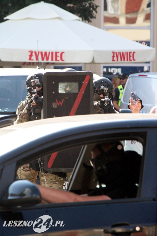 Święto Policji na Rynku w Lesznie