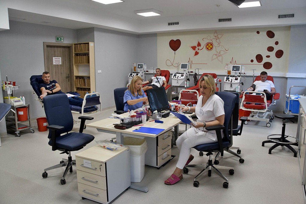 Leszczyńska stacja krwiodawstwa po remoncie