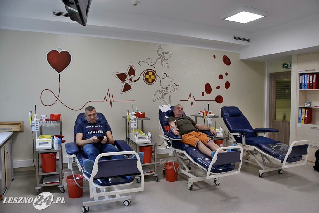 Leszczyńska stacja krwiodawstwa po remoncie