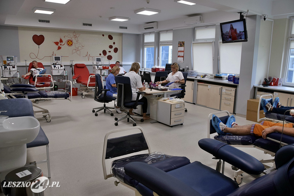Leszczyńska stacja krwiodawstwa po remoncie