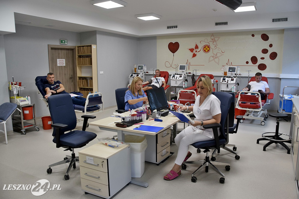 Leszczyńska stacja krwiodawstwa po remoncie
