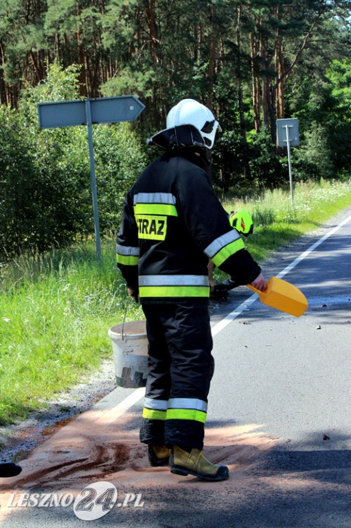 Zderzenie trzech aut w Długich Nowych