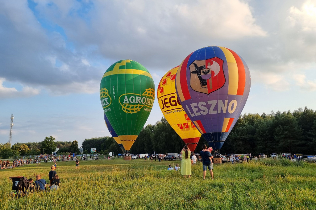 Balony nad zbiornikiem Rydzyna