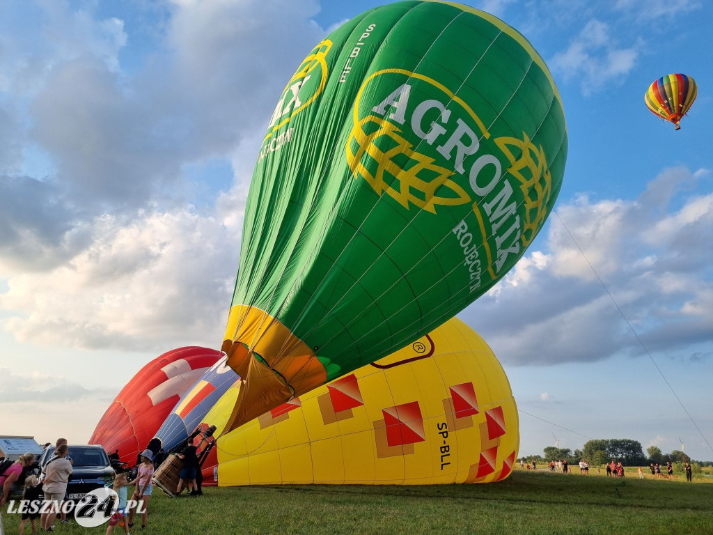 Balony nad zbiornikiem Rydzyna