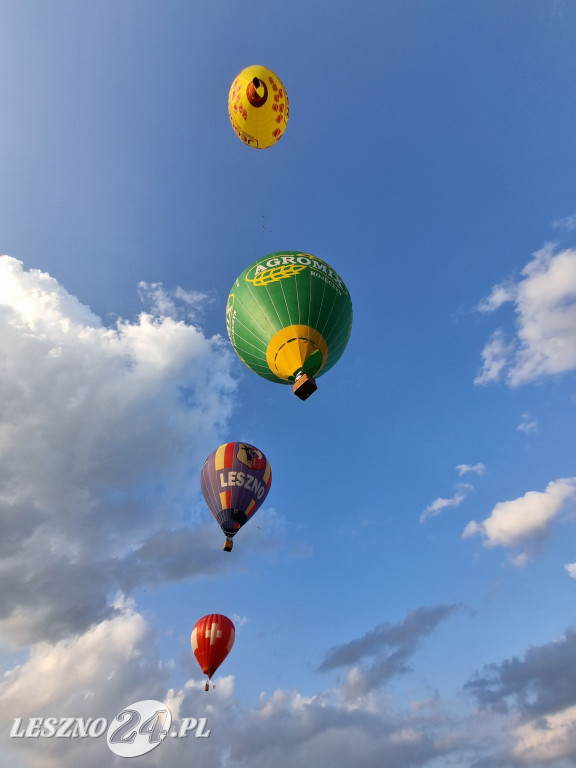 Balony nad zbiornikiem Rydzyna
