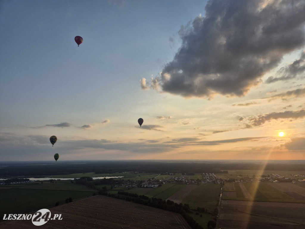 Balony nad zbiornikiem Rydzyna