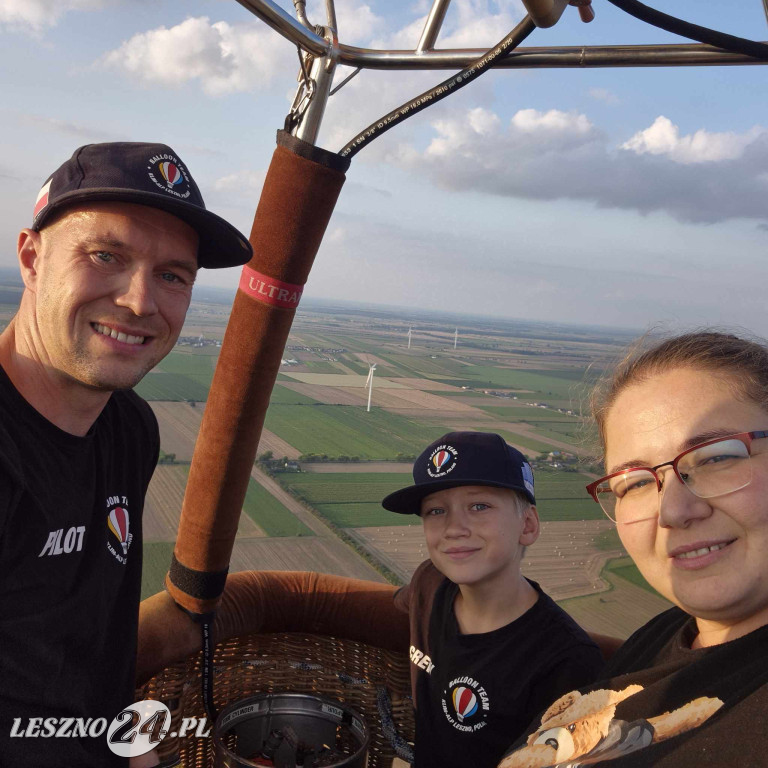 Balony nad zbiornikiem Rydzyna