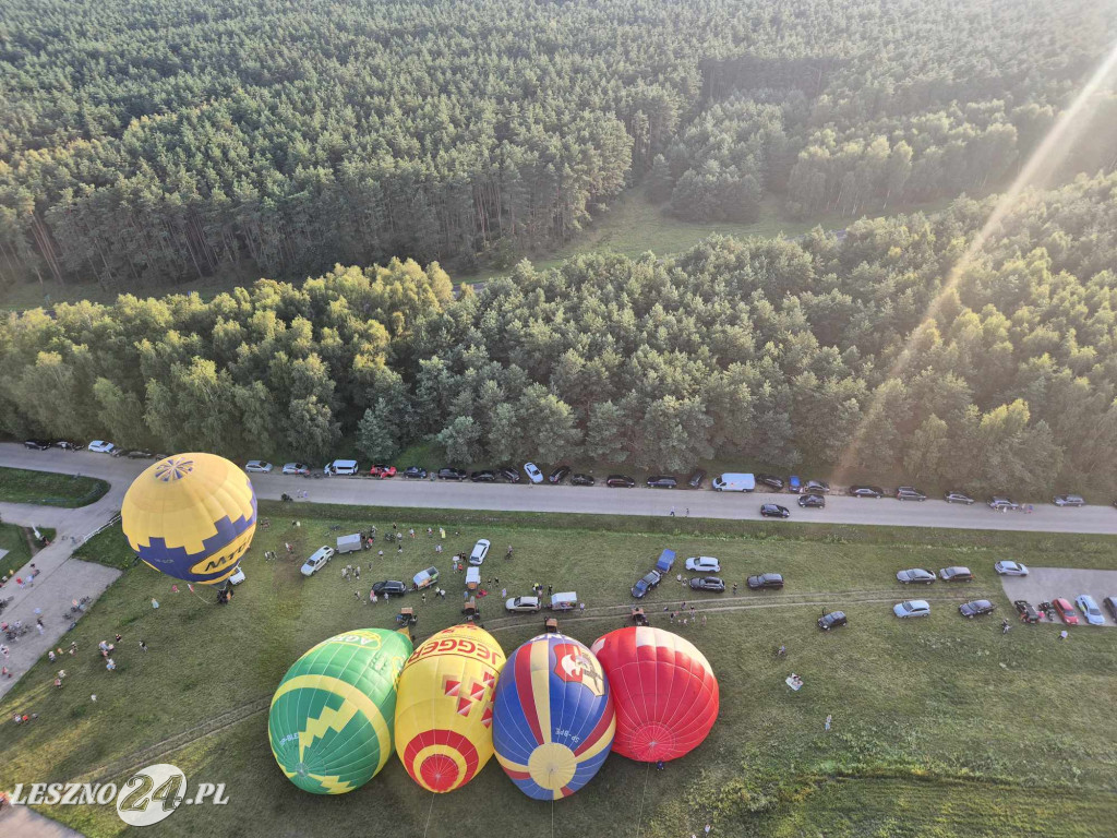 Balony nad zbiornikiem Rydzyna