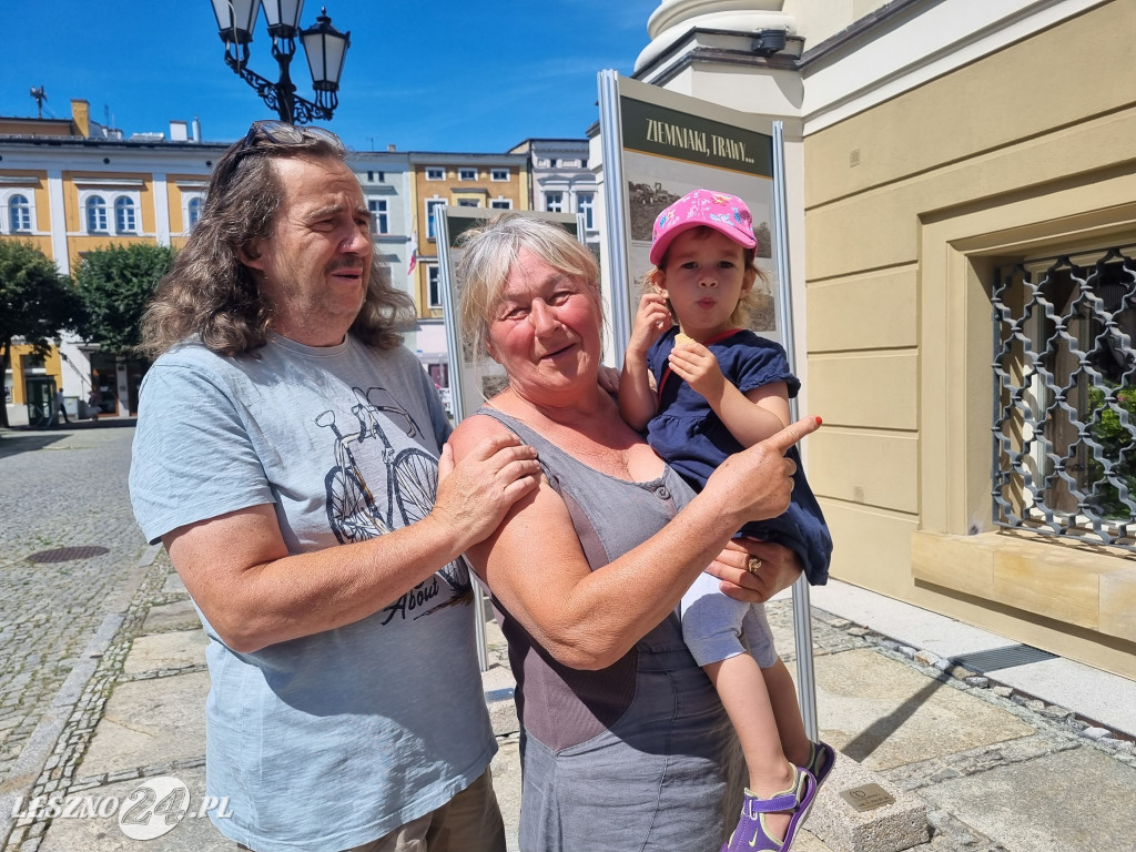 Wystawa na Rynku w Lesznie