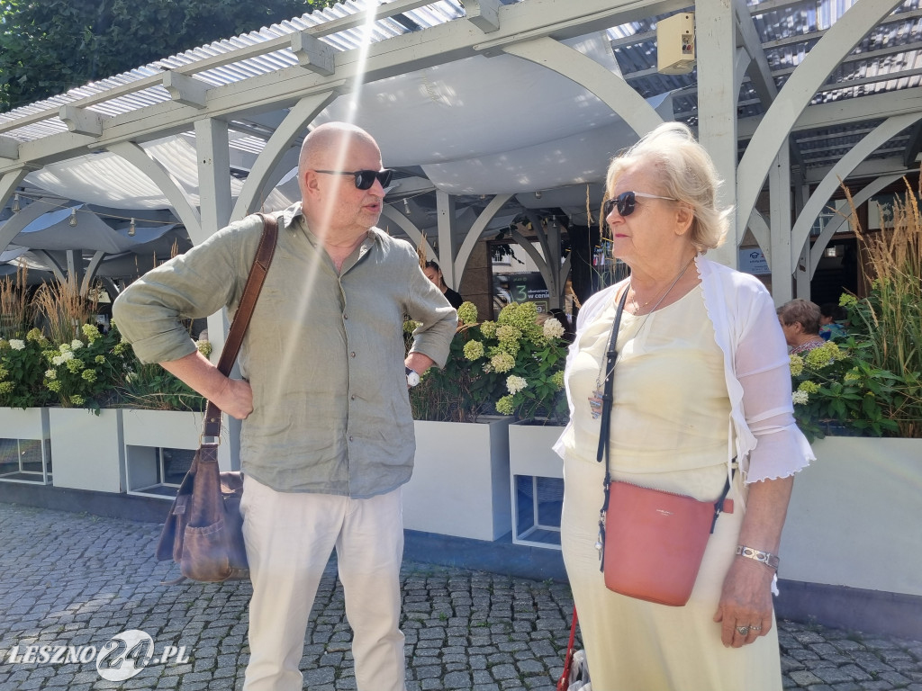 Wystawa na Rynku w Lesznie