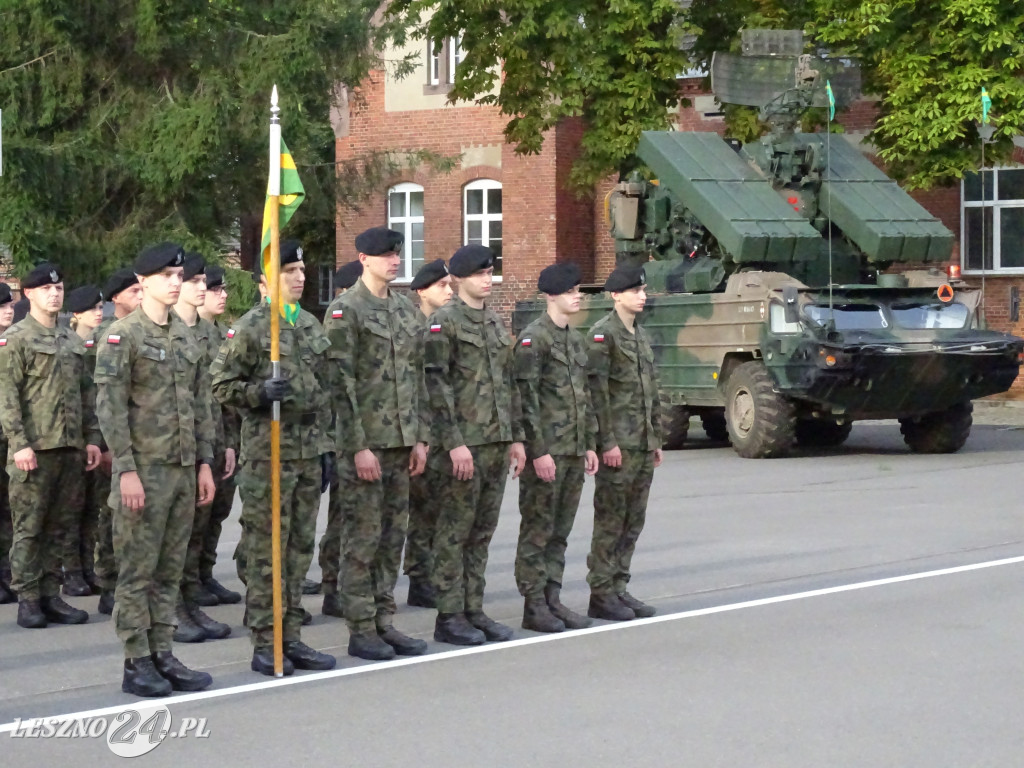 Przysięga wojskowa w Lesznie